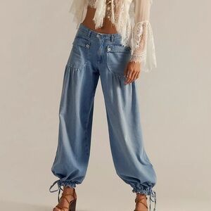We The Free Lotus Balloon Jeans